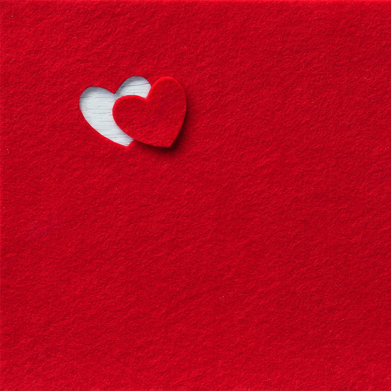 Velcro Craft Heart